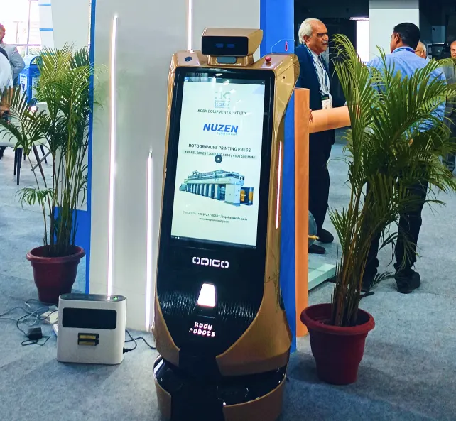 rent a robot for exhibition