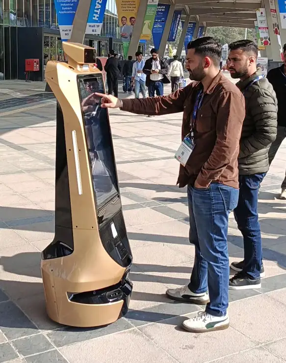 rent robots for expo