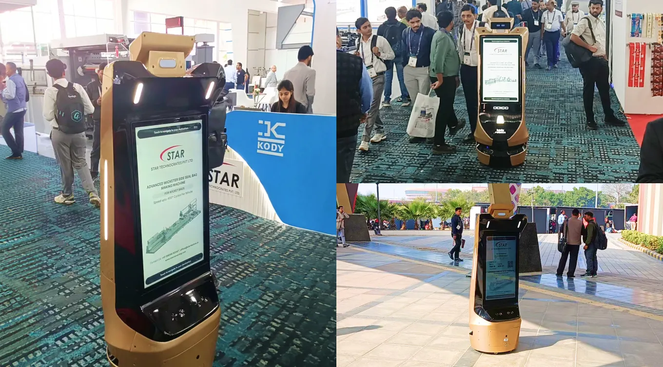 rent robots for industrial expo