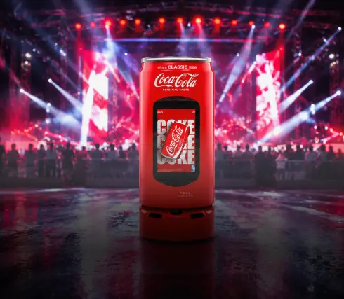 rent beverage promotional robot in bengaluru