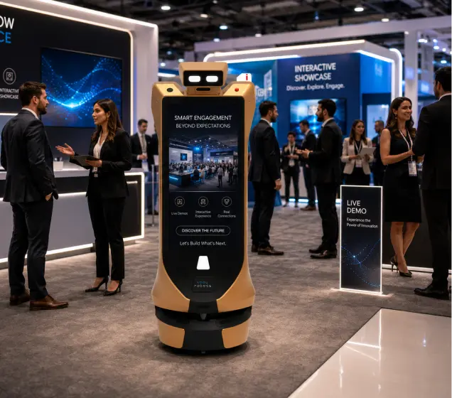 rent-robots for-trade-shows and exhibitions-in-delhi