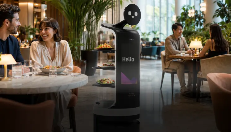 rent serving robot in bengaluru