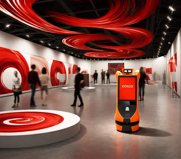 robot at trade shows and exhibitions in mumbai