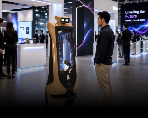 advertising robot rental in Ahmedabad