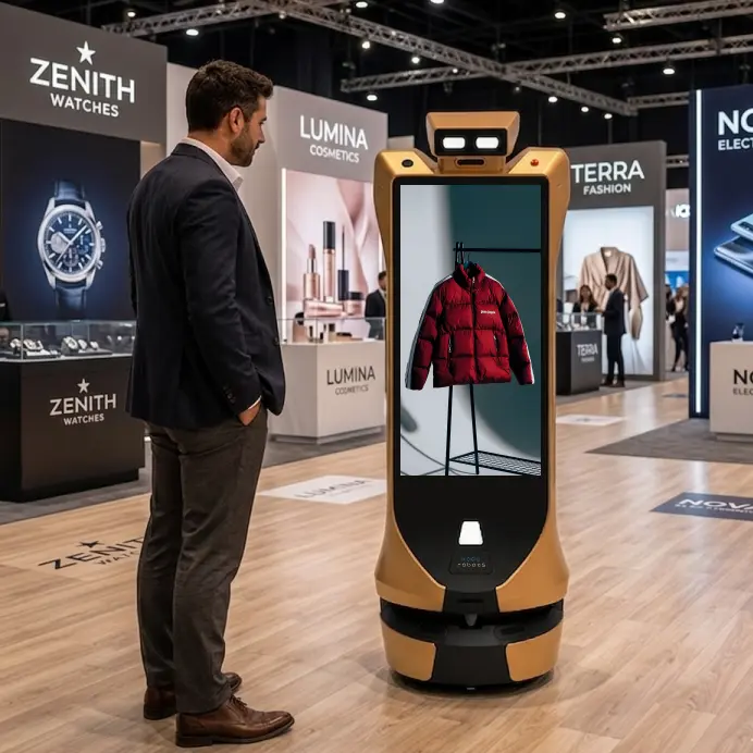 robot for retail promotion in ahmedabad