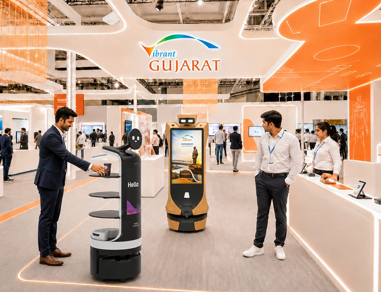 robot rental in ahmedabad