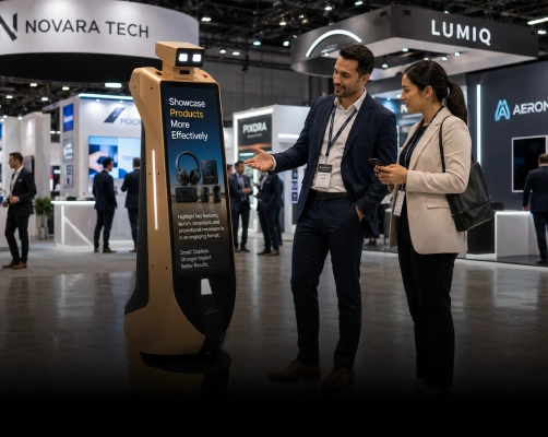 robot showcase product in chennai