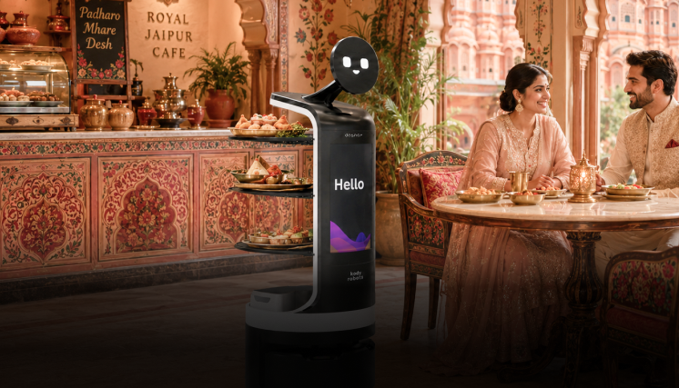 Rent serving robot in Jaipur for better guest engagement