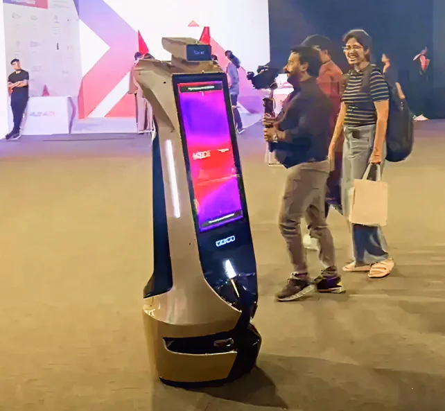 adertising-robot-hsbc-bank event