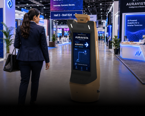 hyderabad rental robot navigate people