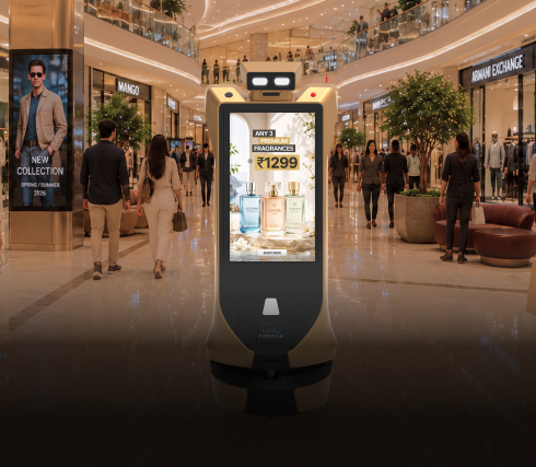 rent advertising robot in Jaipur