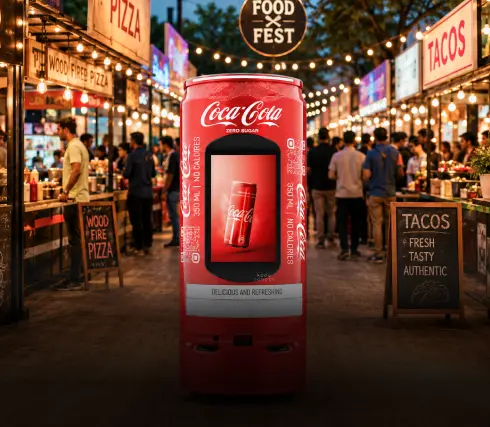 rent beverage promotional robot in pune