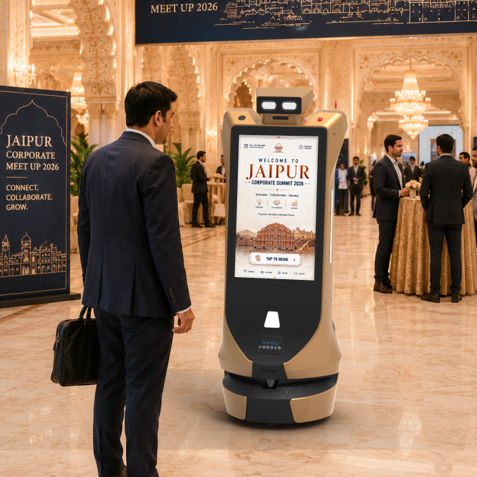 rent robot in Jaipur for conferences and corporate events