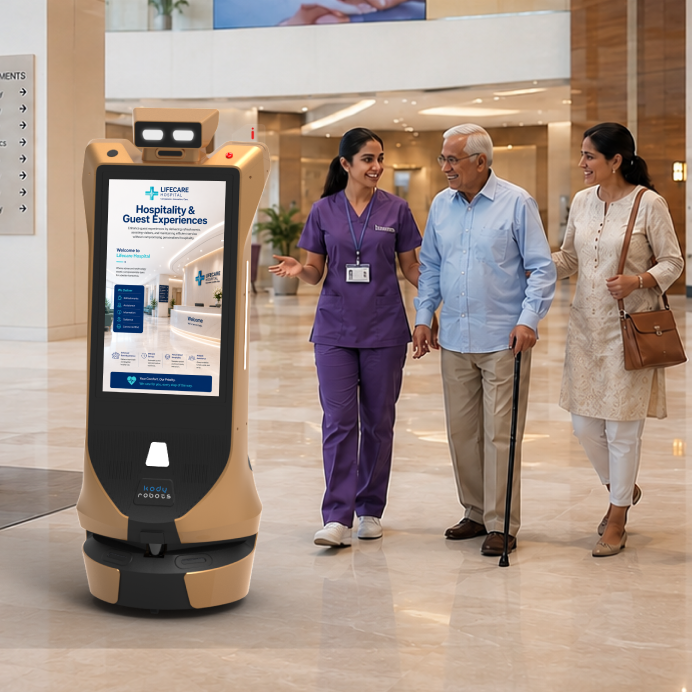 rent robot in Jaipur for hospitality and guest experiences