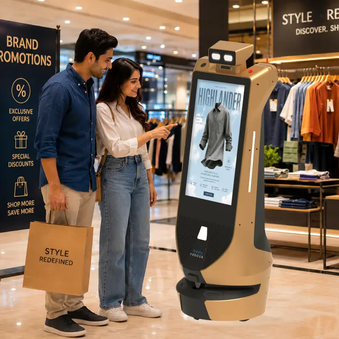 rent robots for brand activations