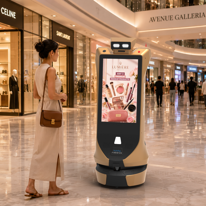 rent robots for mall in Hyderabad