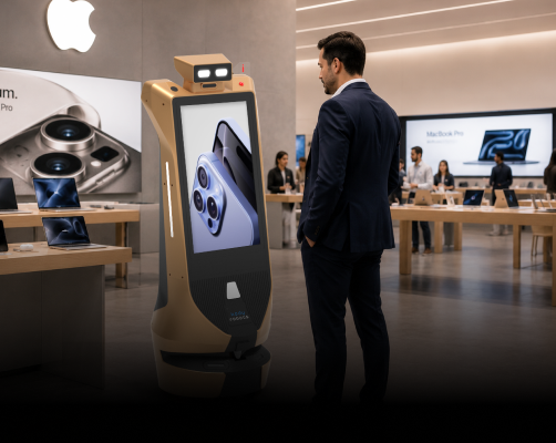 rent robots for product and brand promotions
