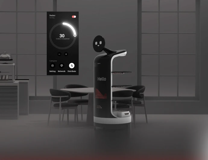 Rent Serving Robot for Expo, Exhibitions, Etc.