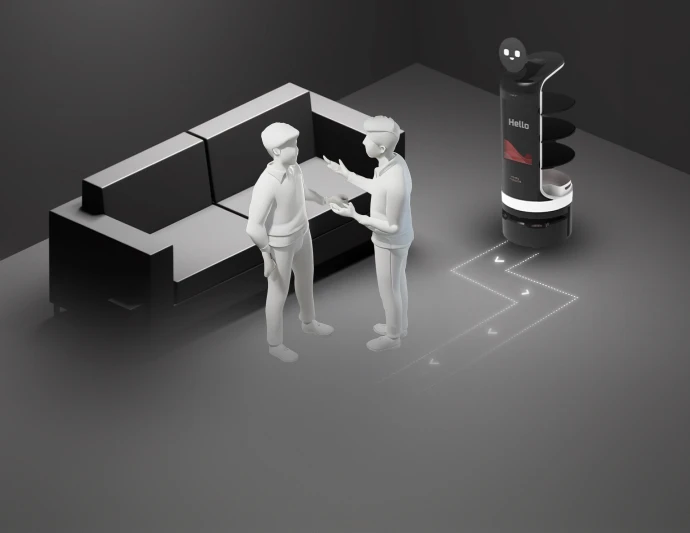 Serving Robot on Rent for brands