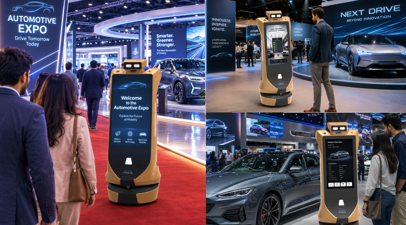Automotive Event Robot Rental