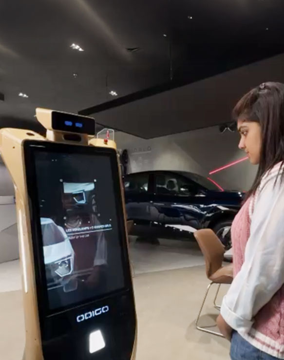event robot for automotive brands