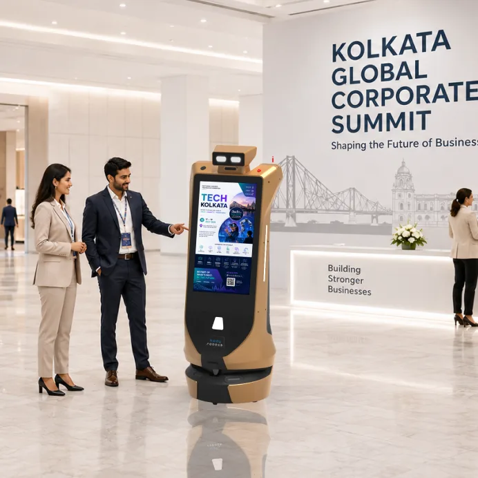 rent robot for corporate events and conferences in Kolkata