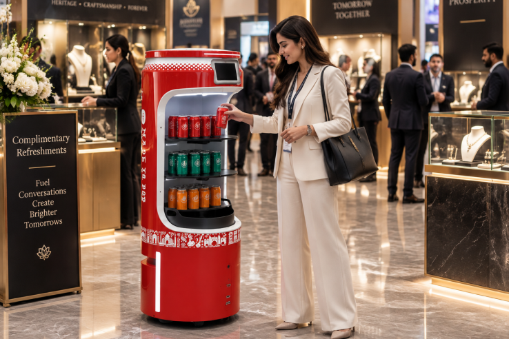 jewellery exhibitions without beverage promotional robot