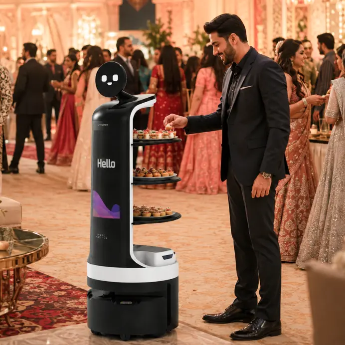 rent robot for wedding and private celebrations