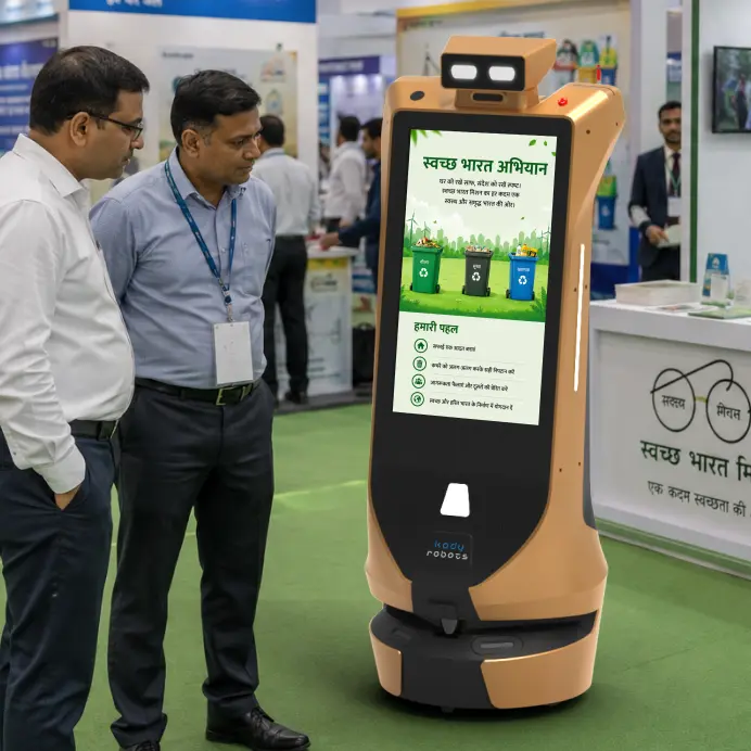 rent robots for government and public sector events