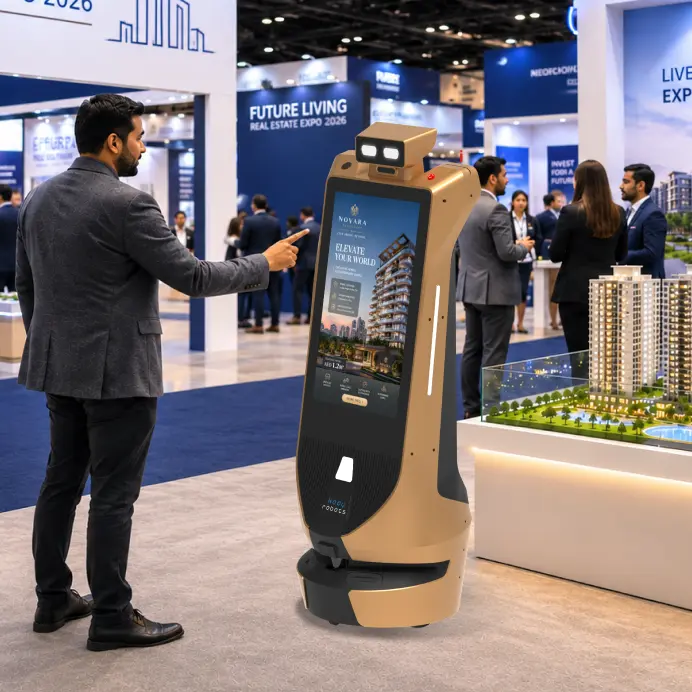 rent robots for real estate launches in Chandigarh