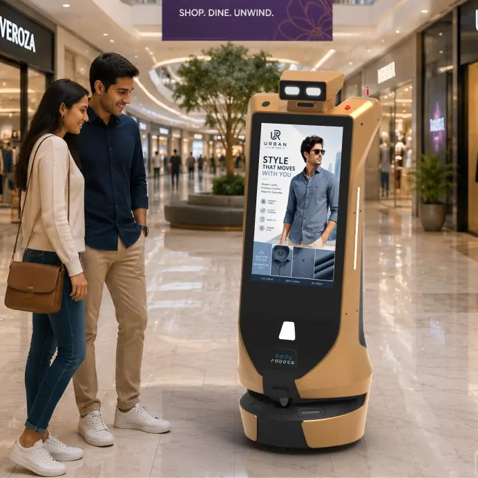 rent robots for retail and mall activations in Chandigarh
