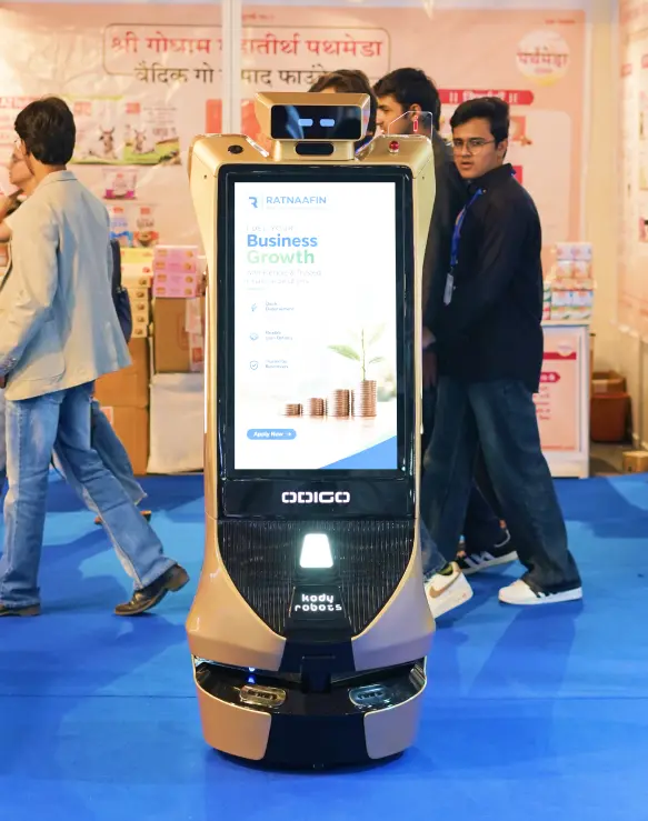 robot for trade show