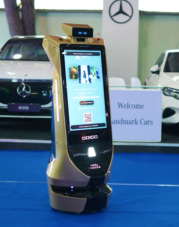 robot on rent for trade show