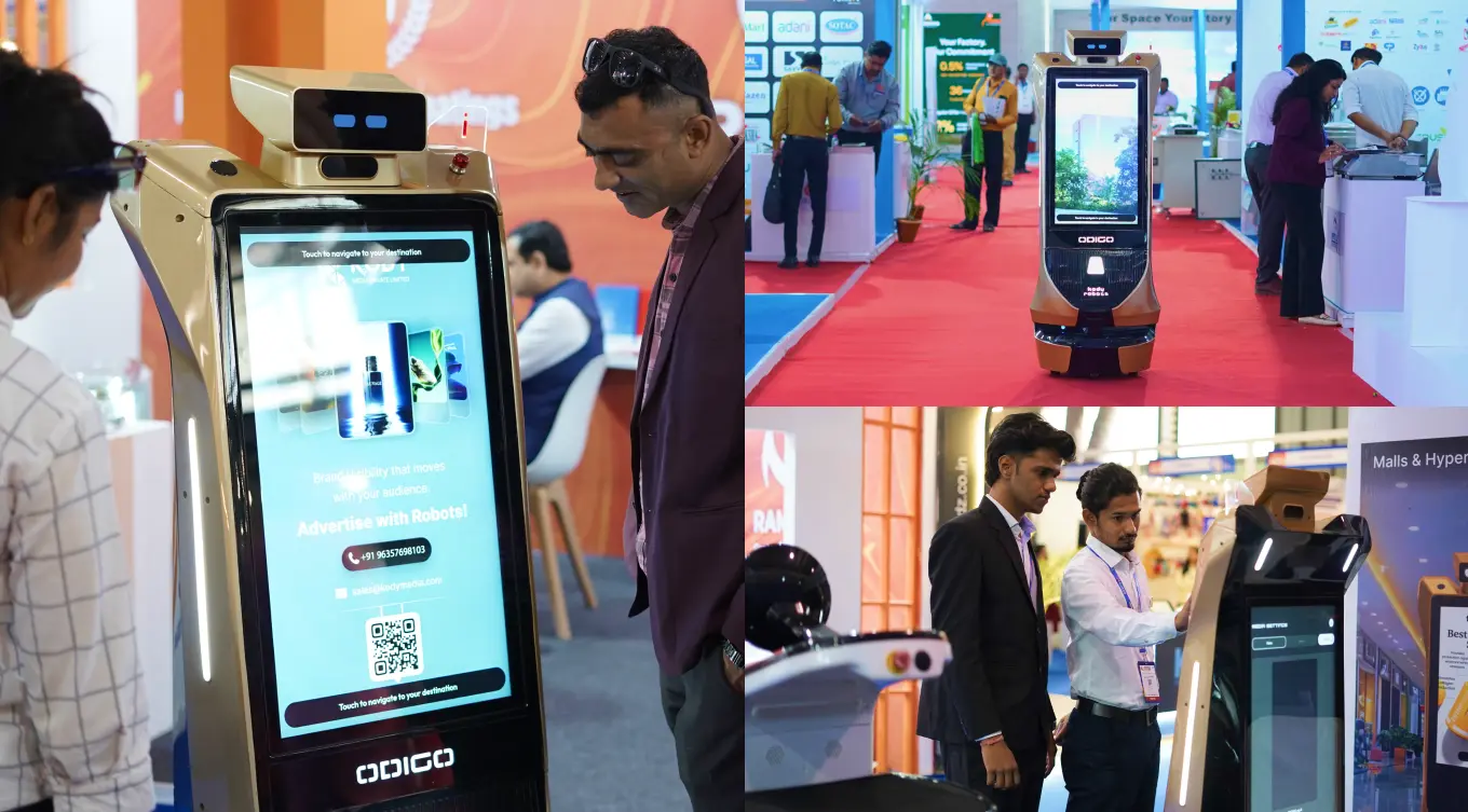 trade show robot rental