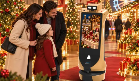 advertising robot for cultural events