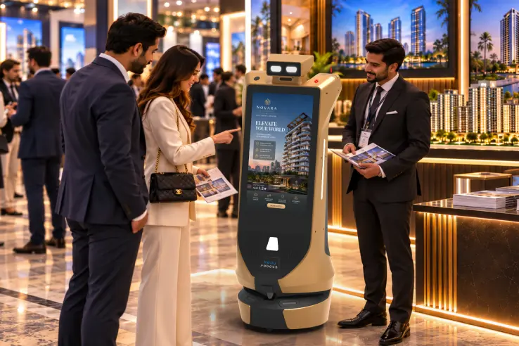 property expo with odigo robot
