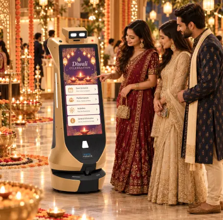 robot rental for event branding