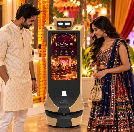 robot rental for festival events