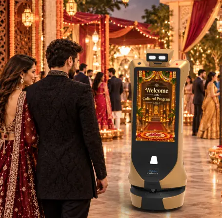 robot rental for welcome guest